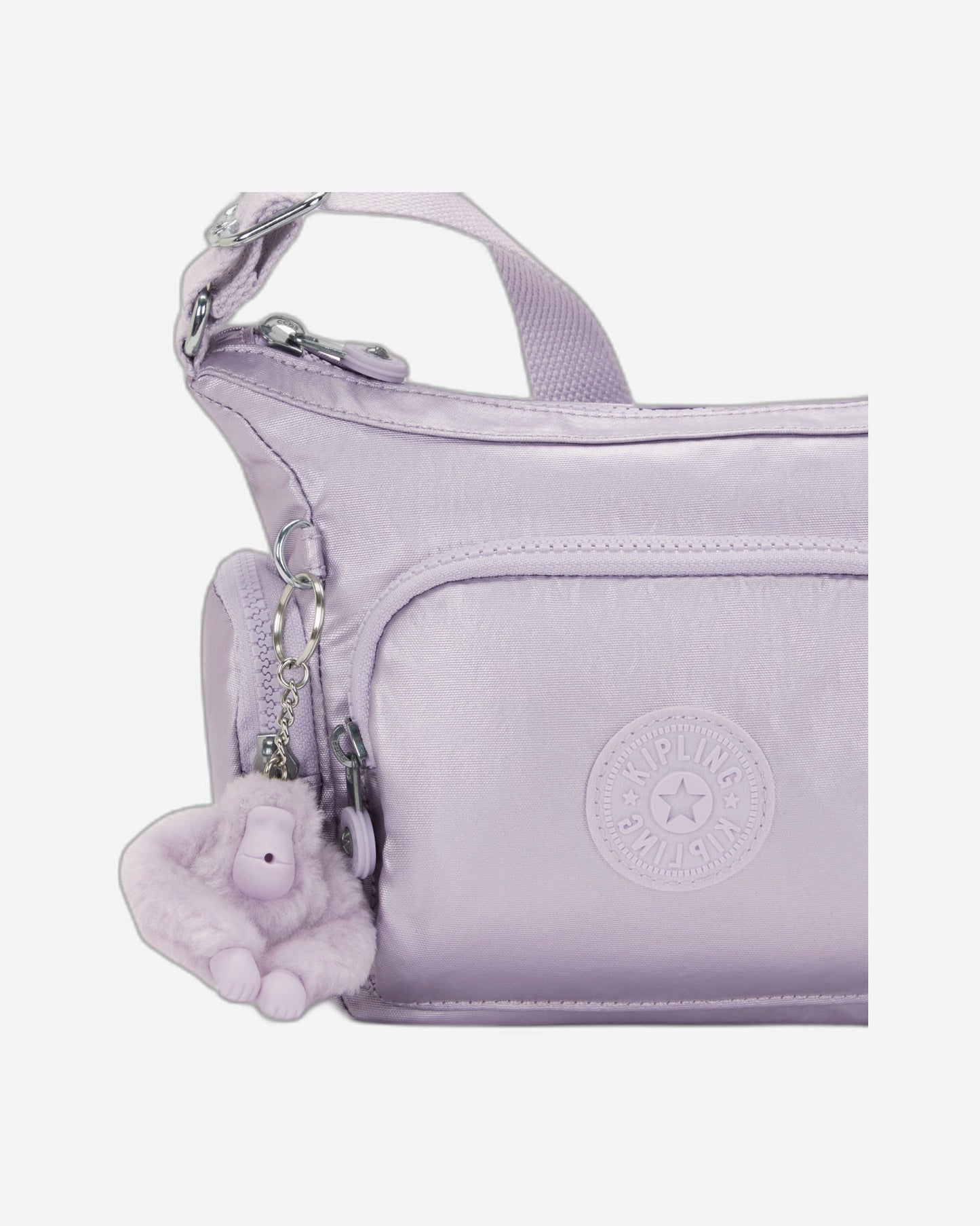 KIPLING Gabbie Mini Lilac Moon Met Small crossbody I3578-4HT