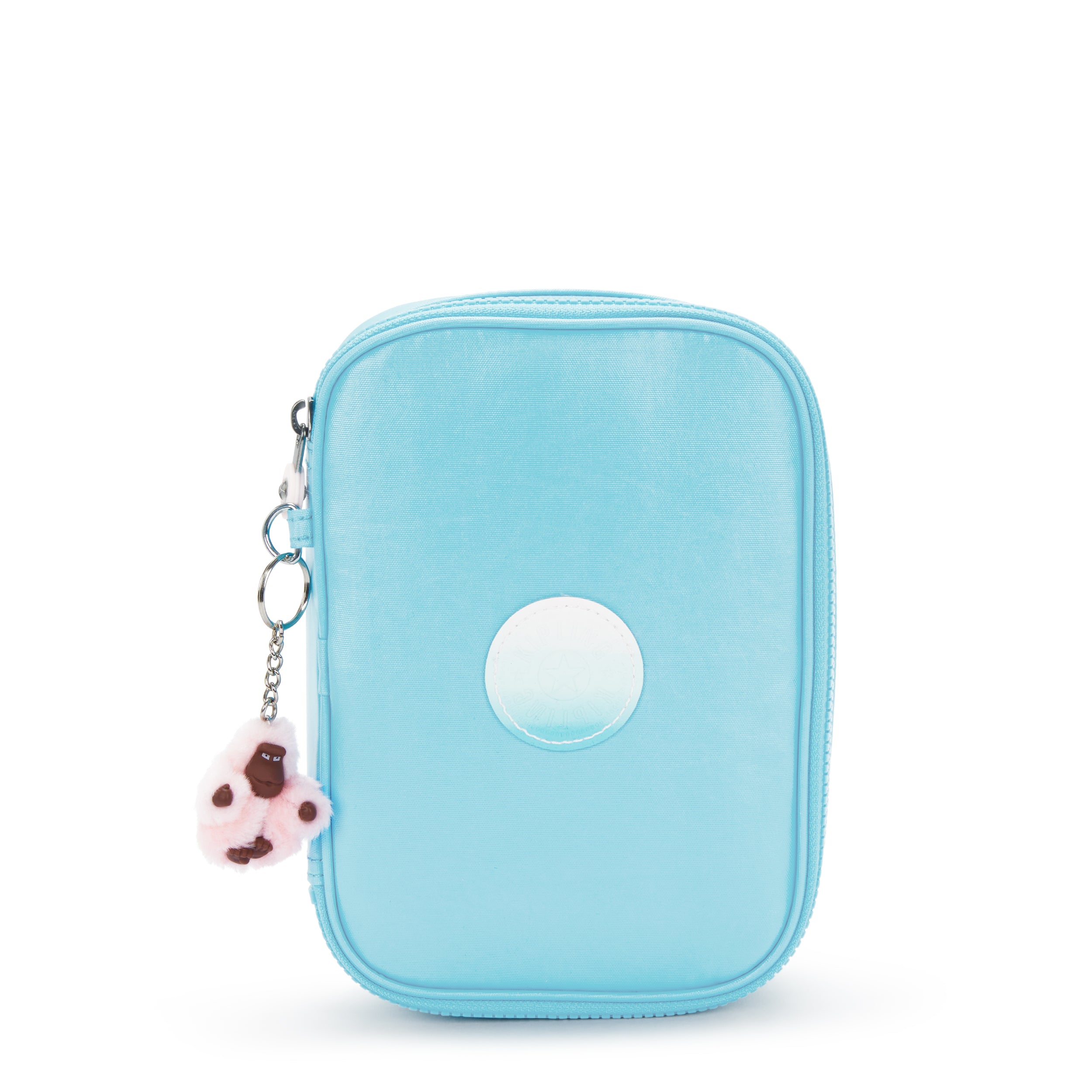 Kipling 100 Pens Sea Blue Met Large pencase I3624-52D