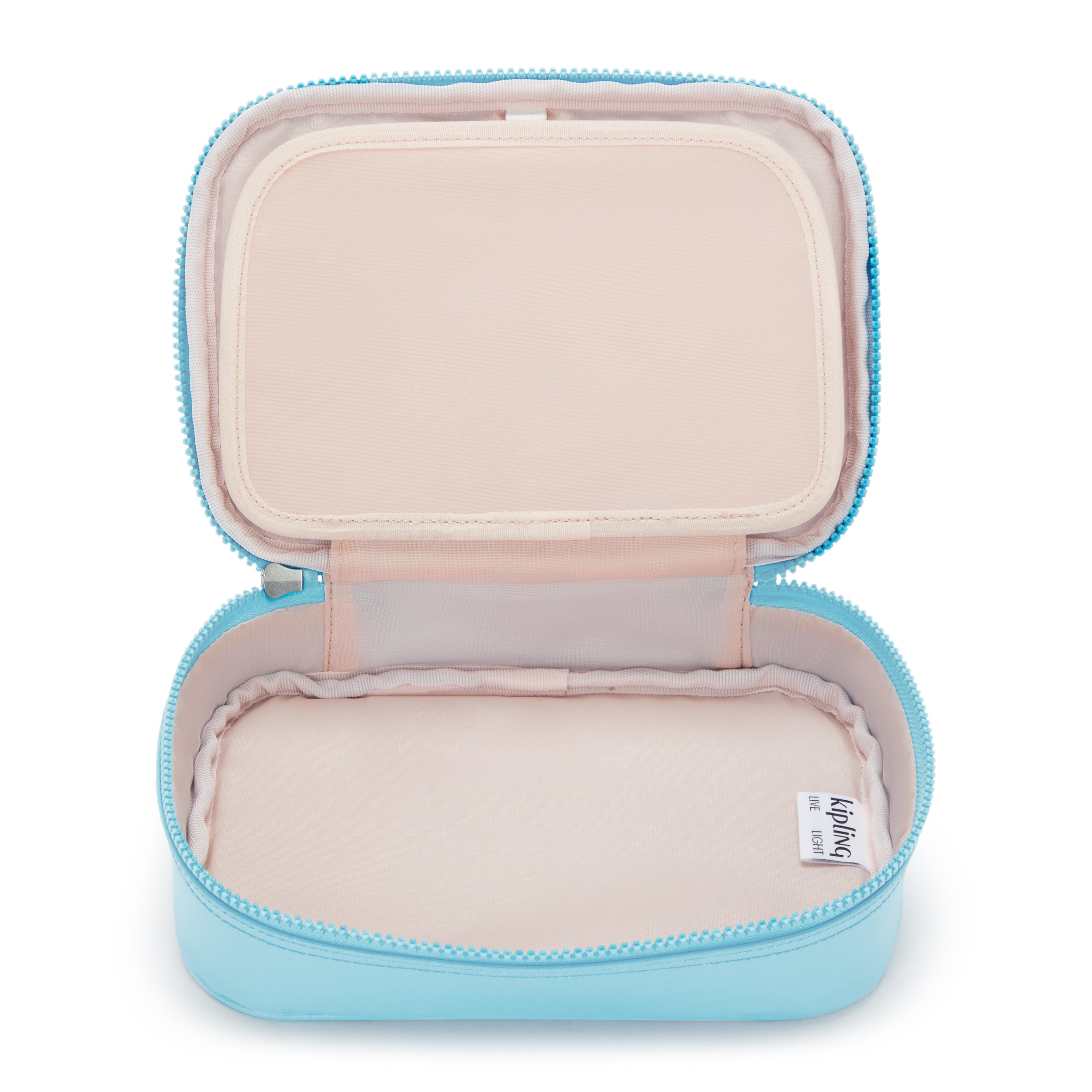 Kipling 100 Pens Sea Blue Met Large pencase I3624-52D