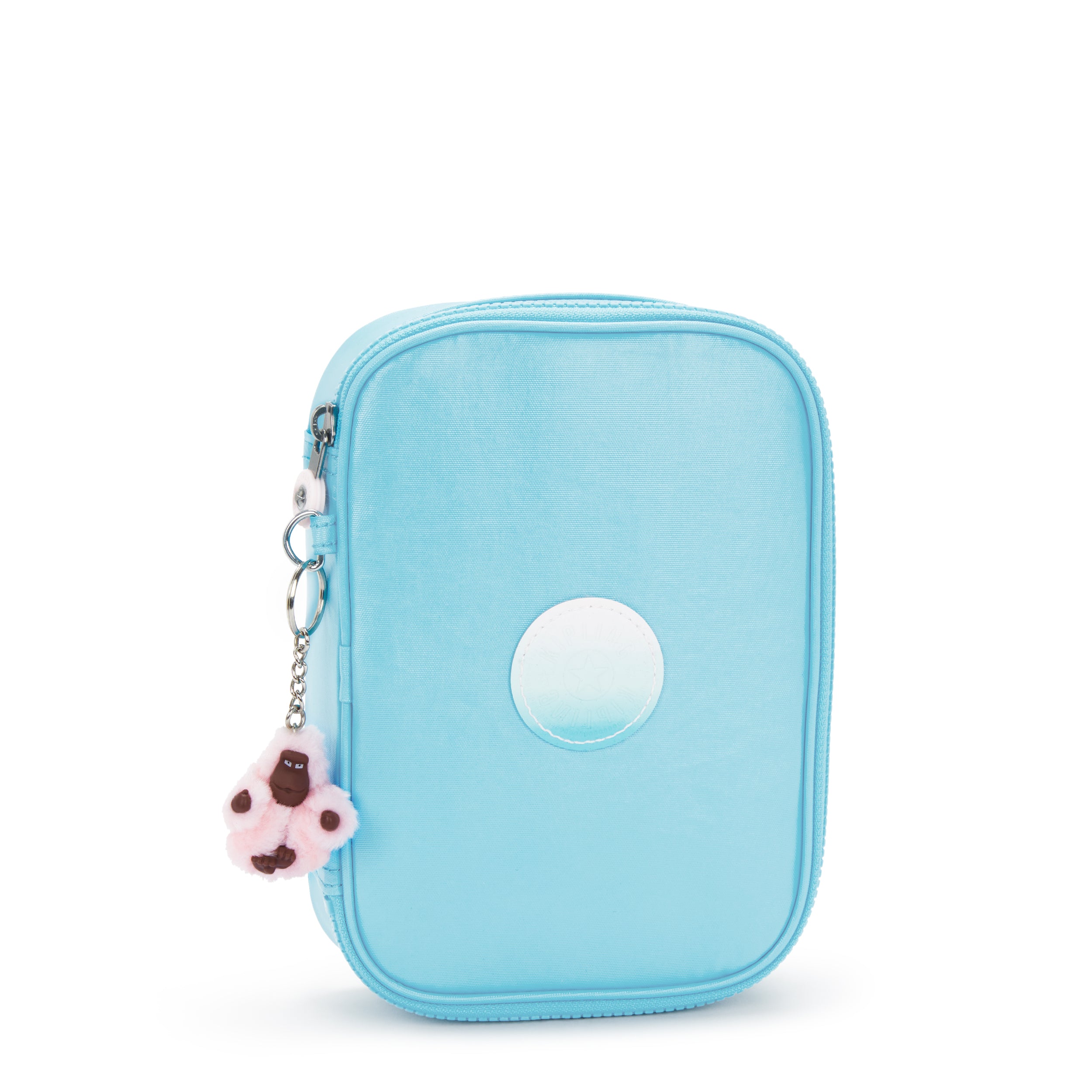Kipling 100 Pens Sea Blue Met Large pencase I3624-52D