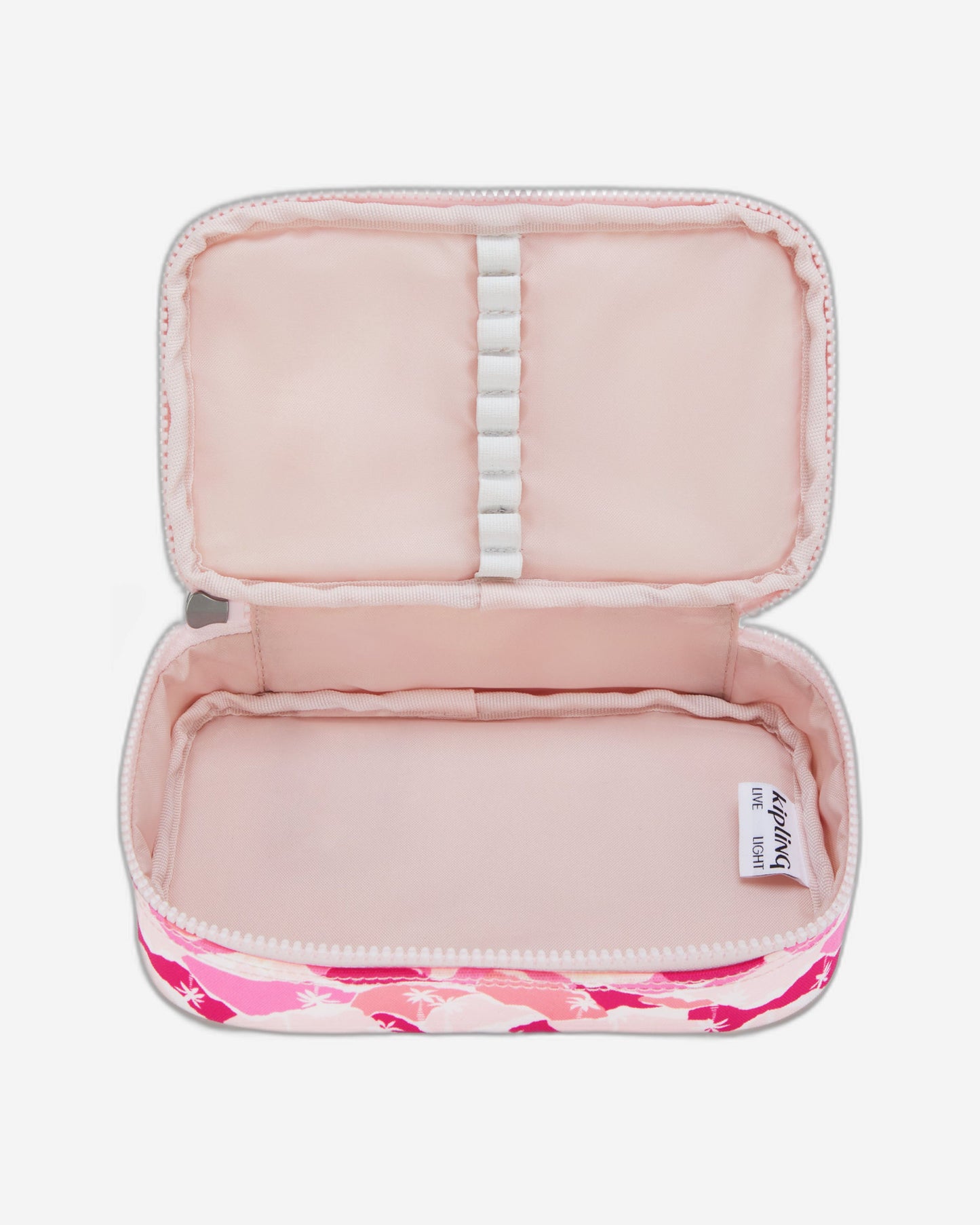 Kipling 50 Pens Pink Palm Pen Case I3707-1BV