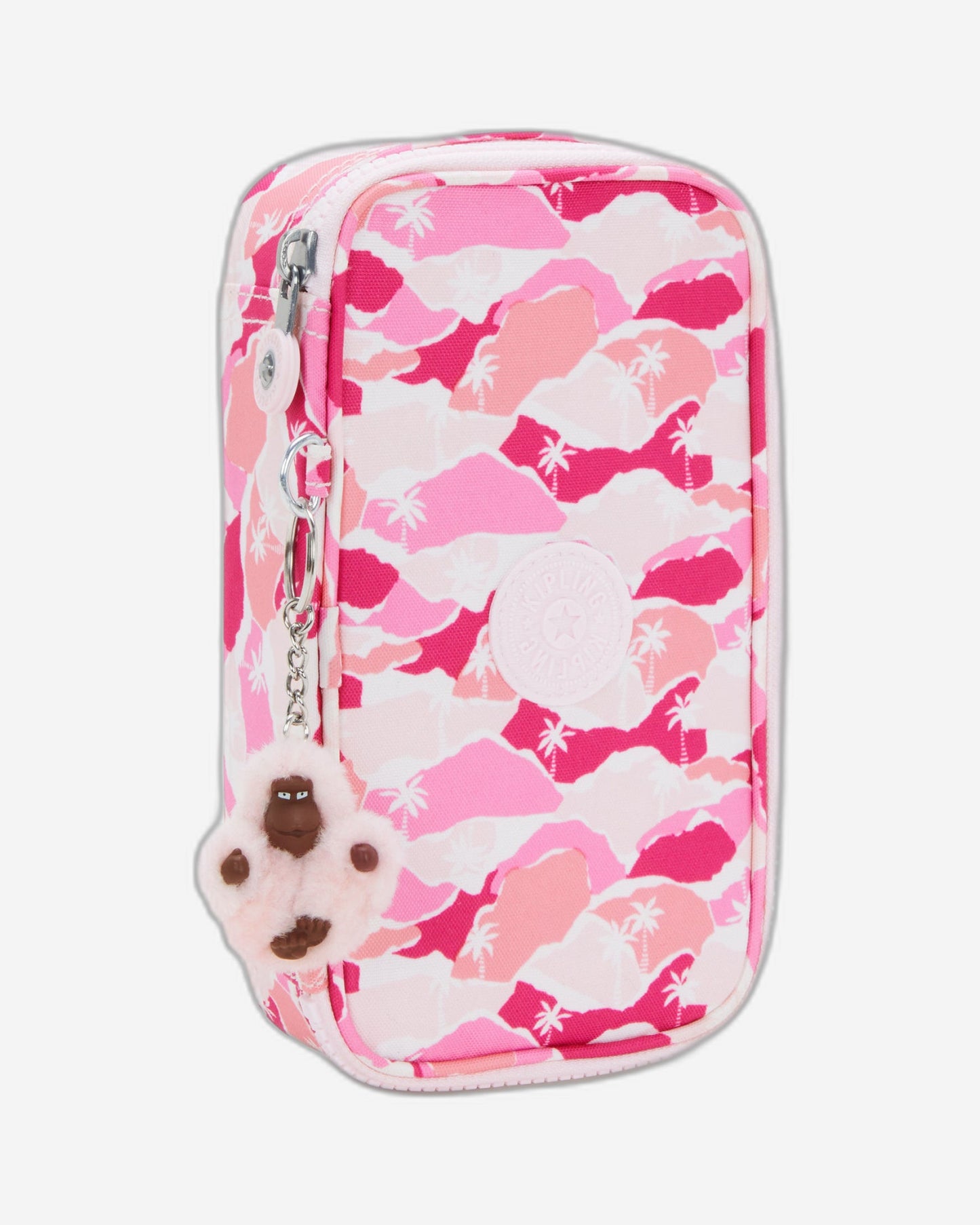 Kipling 50 Pens Pink Palm Pen Case I3707-1BV