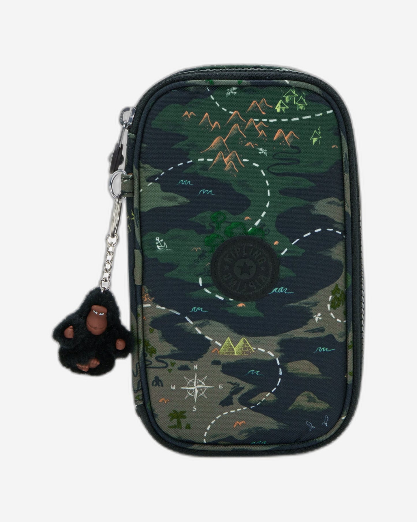 Kipling 50 Pens Camo Treasure Medium Pencase I3707-3PB
