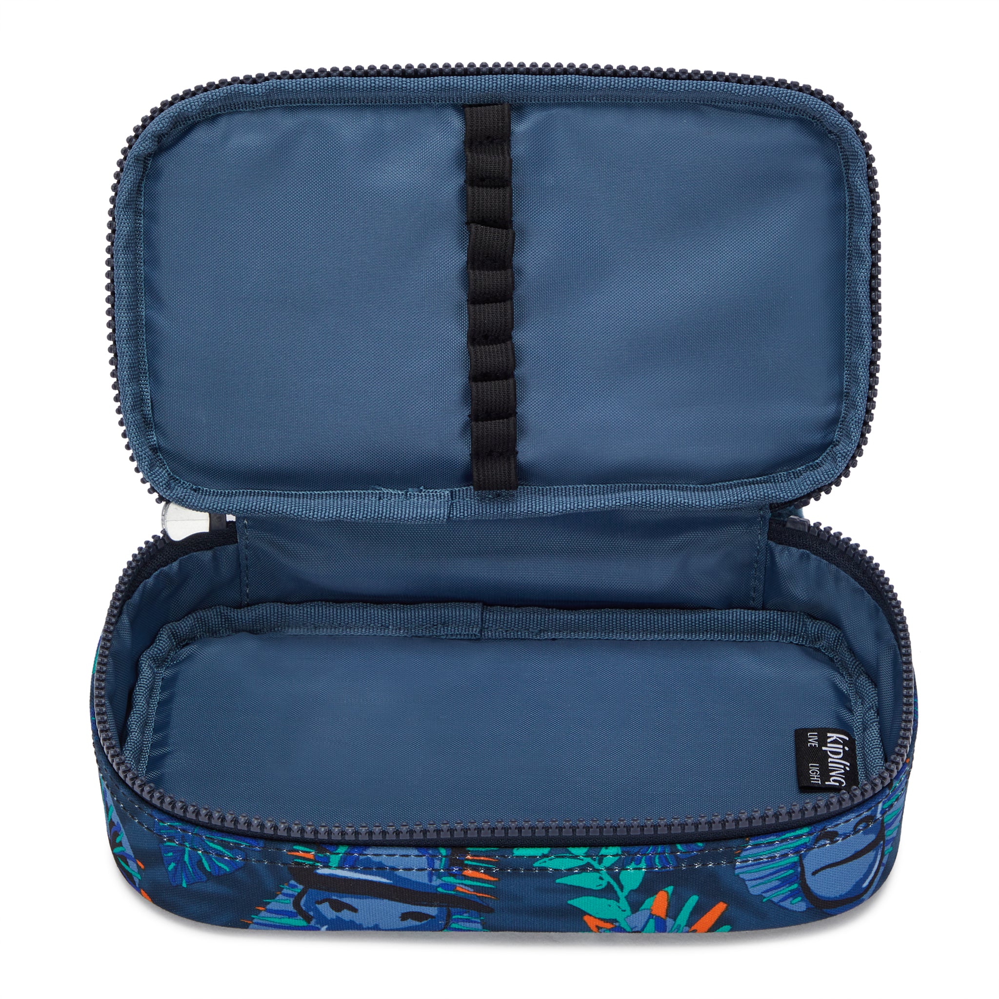 Kipling 50 Pens Blue Monkey Fun Pen Case C2I3707-8HJ