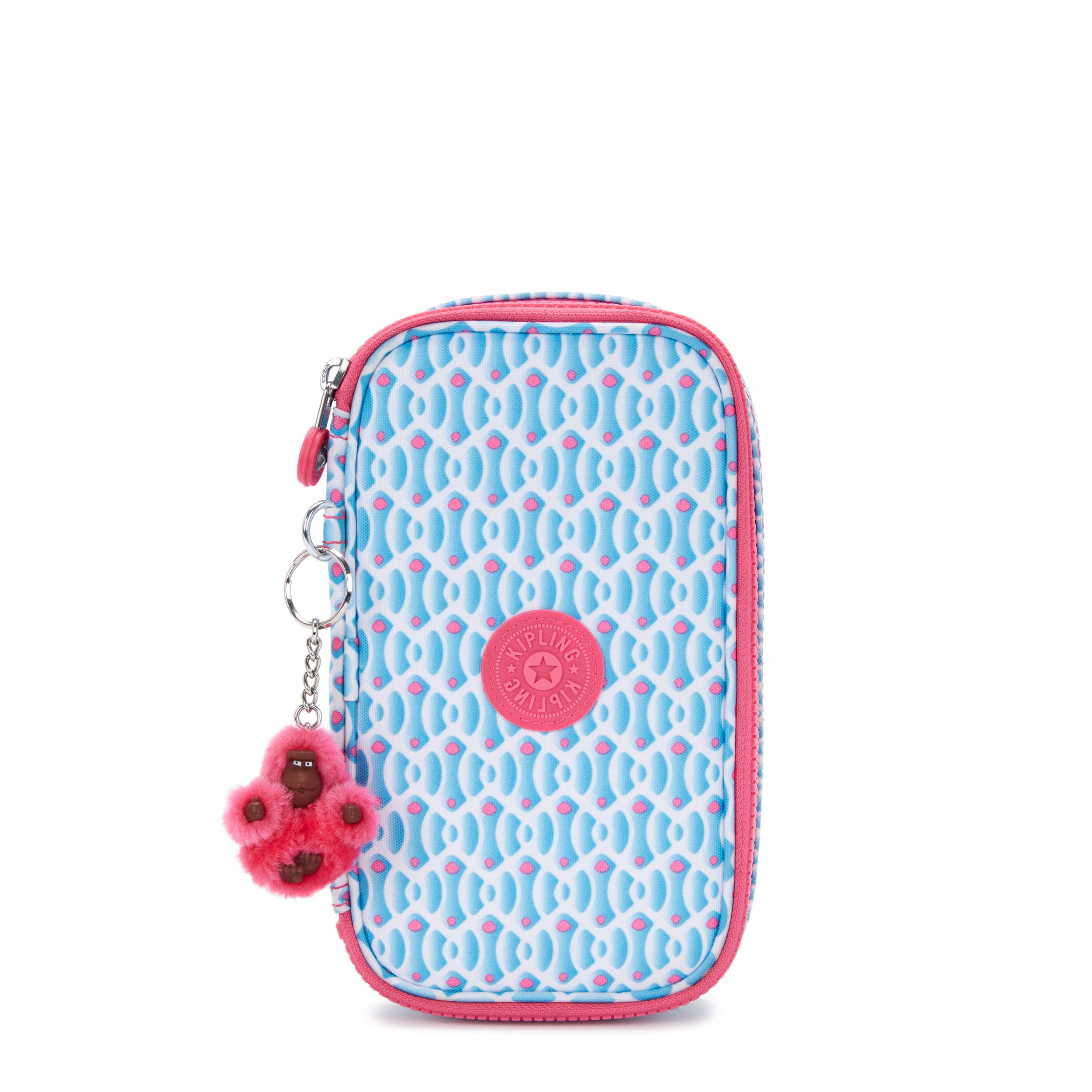 KIPLING-50 Pens-Medium pencase-Dreamy Geo C-I3707-D1W