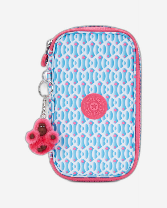 Kipling 50 Pens Dreamy Geo C Medium Pencase C2I3707-D1W