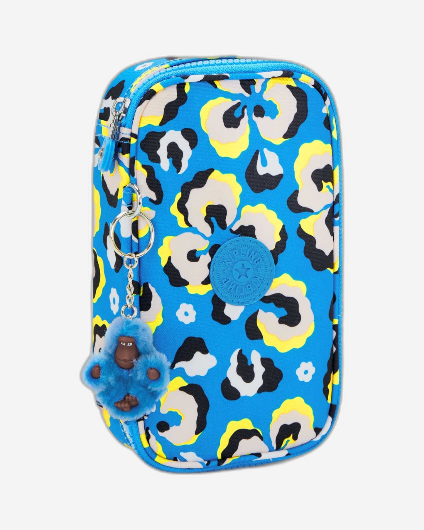 Kipling 50 Pens Leopard Floral Medium Pencase C2I3707-P2A
