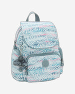 Kipling City Zip Mini Palmtree Leaves Small Backpack I3735-3QN