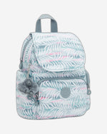 Kipling City Zip Mini Palmtree Leaves Small Backpack I3735-3QN