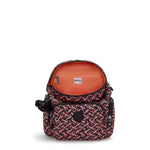 Kipling City Zip Mini Dancing Bouquet Backpack I3735-46X