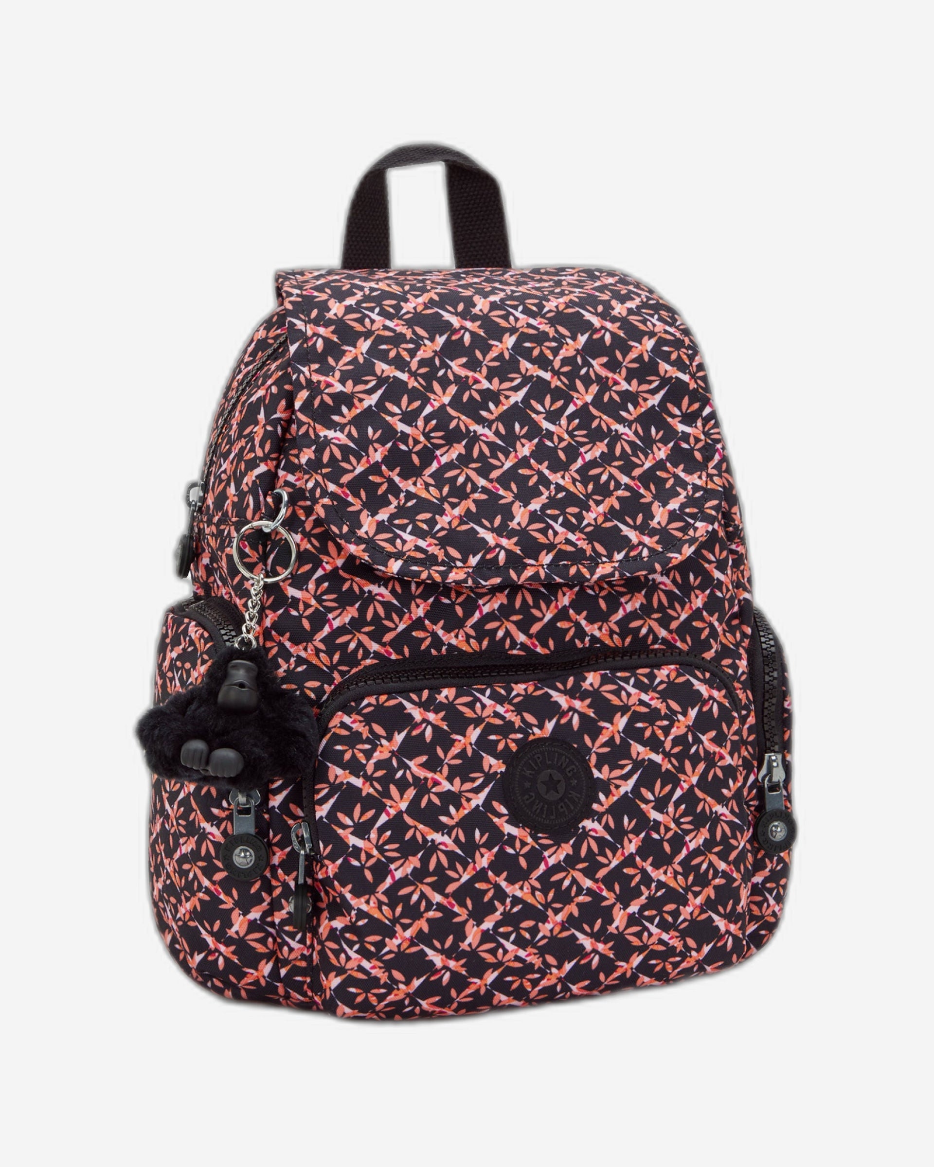 Kipling City Zip Mini Dancing Bouquet Backpack I3735-46X