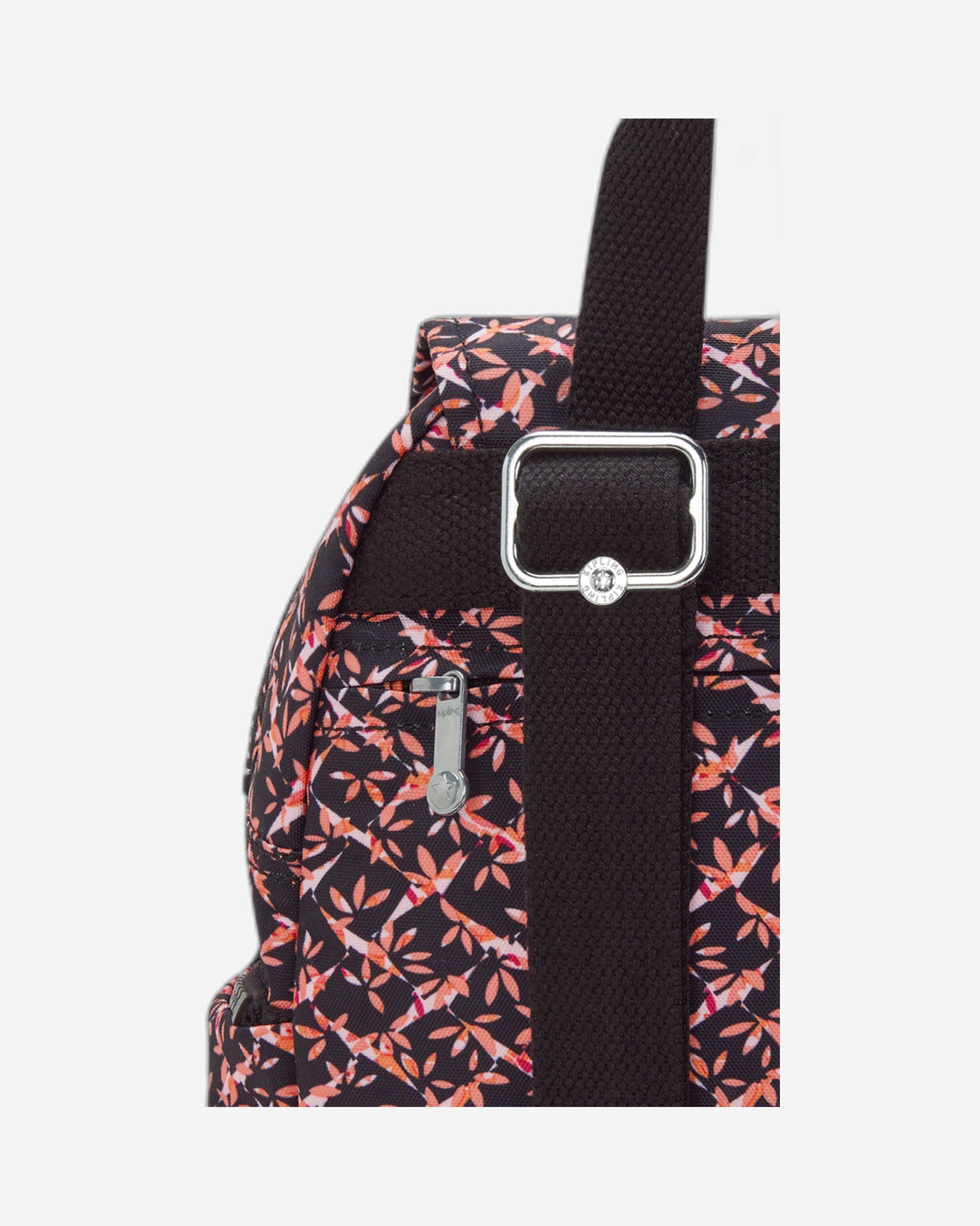 Kipling City Zip Mini Dancing Bouquet Backpack I3735-46X