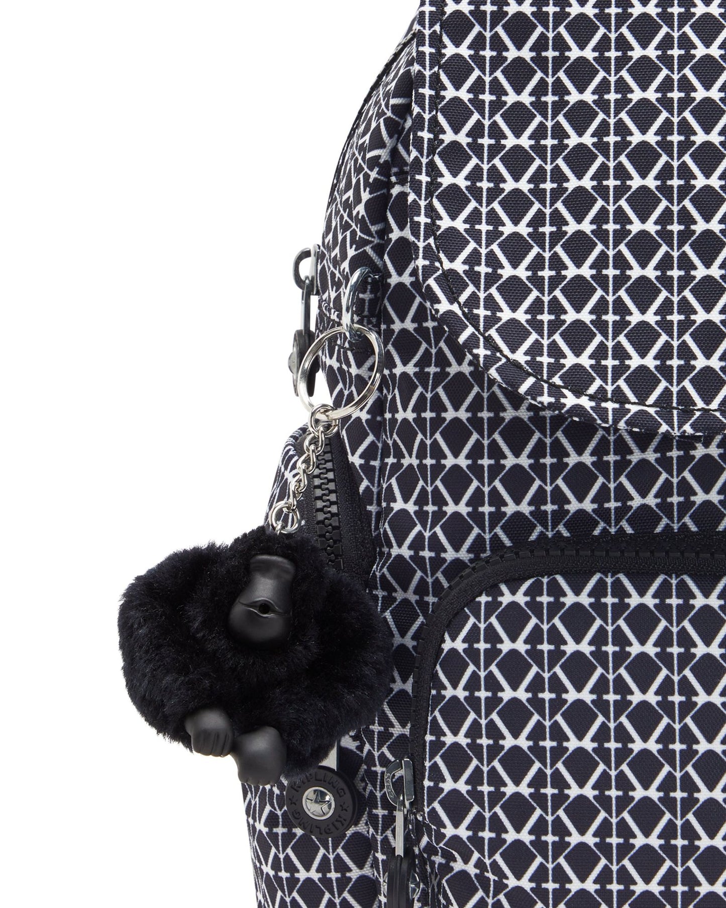 Kipling City Zip Mini Signature Print Mini Backpack C2I3735-DD2