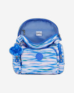 Kipling City Zip Mini Diluted Blue Mini Backpack C2I3735-TX9
