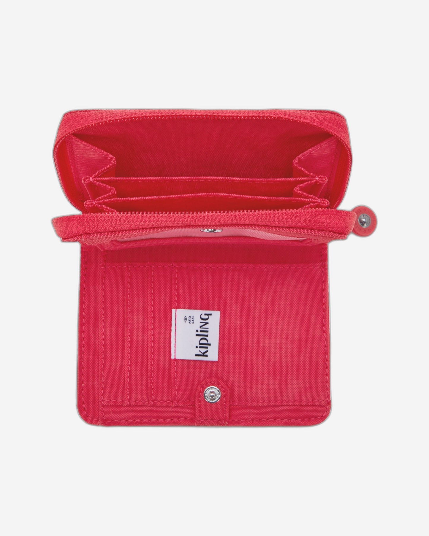 Kipling Money Love Resort Pink Medium Wallet I3738-1BN