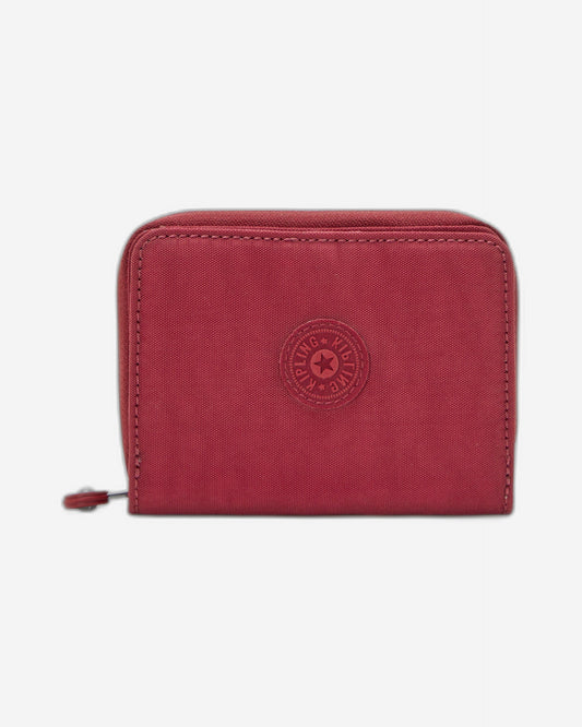 Kipling Money Love Funky Red Medium Wallet I3738-4SS
