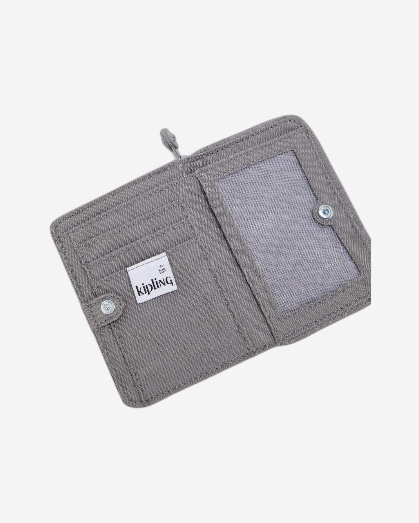 Kipling Money Love Inviting Grey Medium Wallet I3738-8DH
