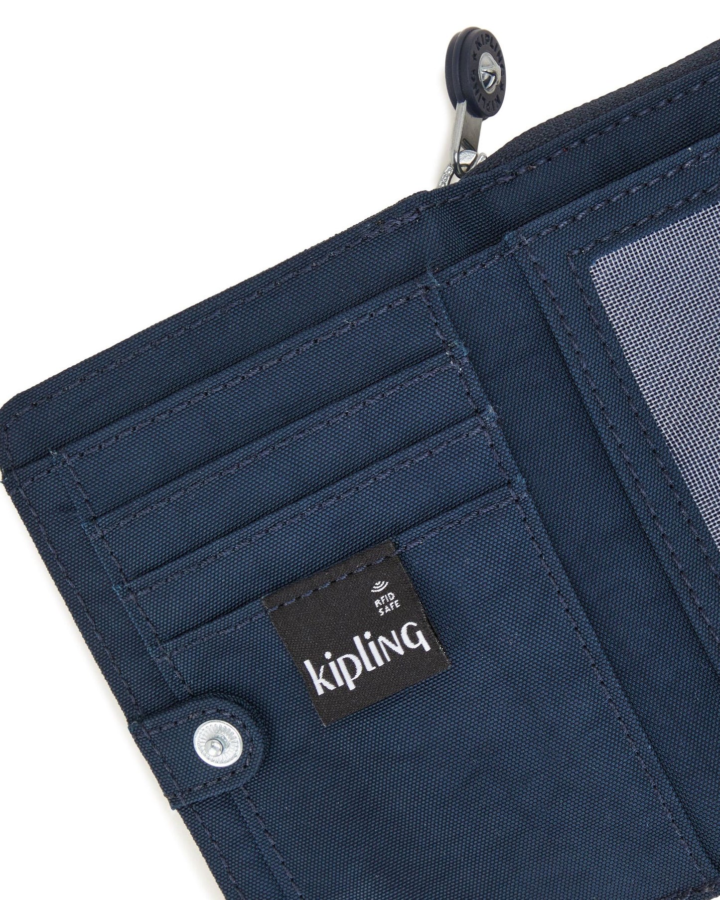 Kipling Money Love Blue Bleu 2 Medium Wallet C2I3738-96V
