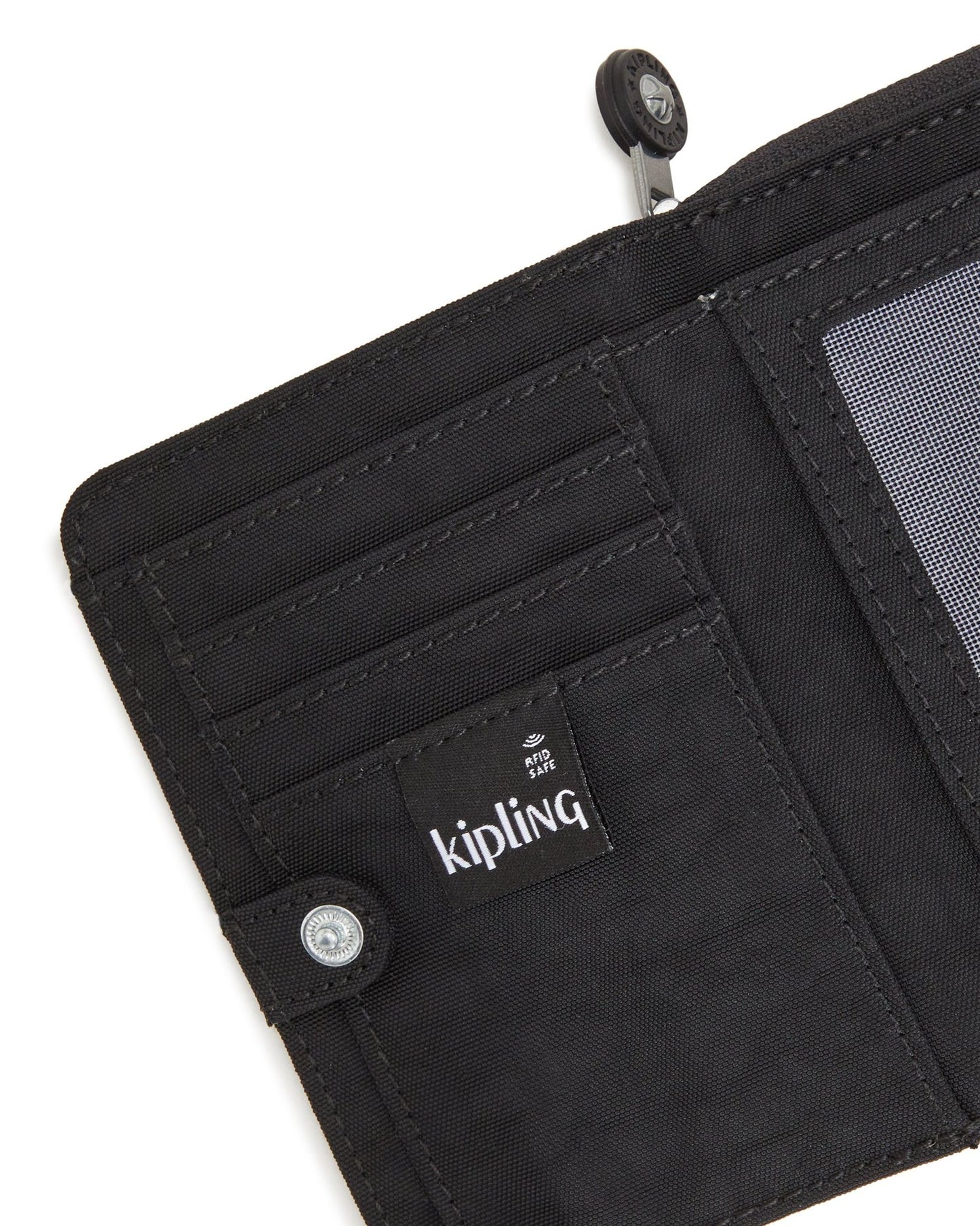 محفظة كيبلينج موني لوف سوداء متوسطة الحجم C2I3738-P39
