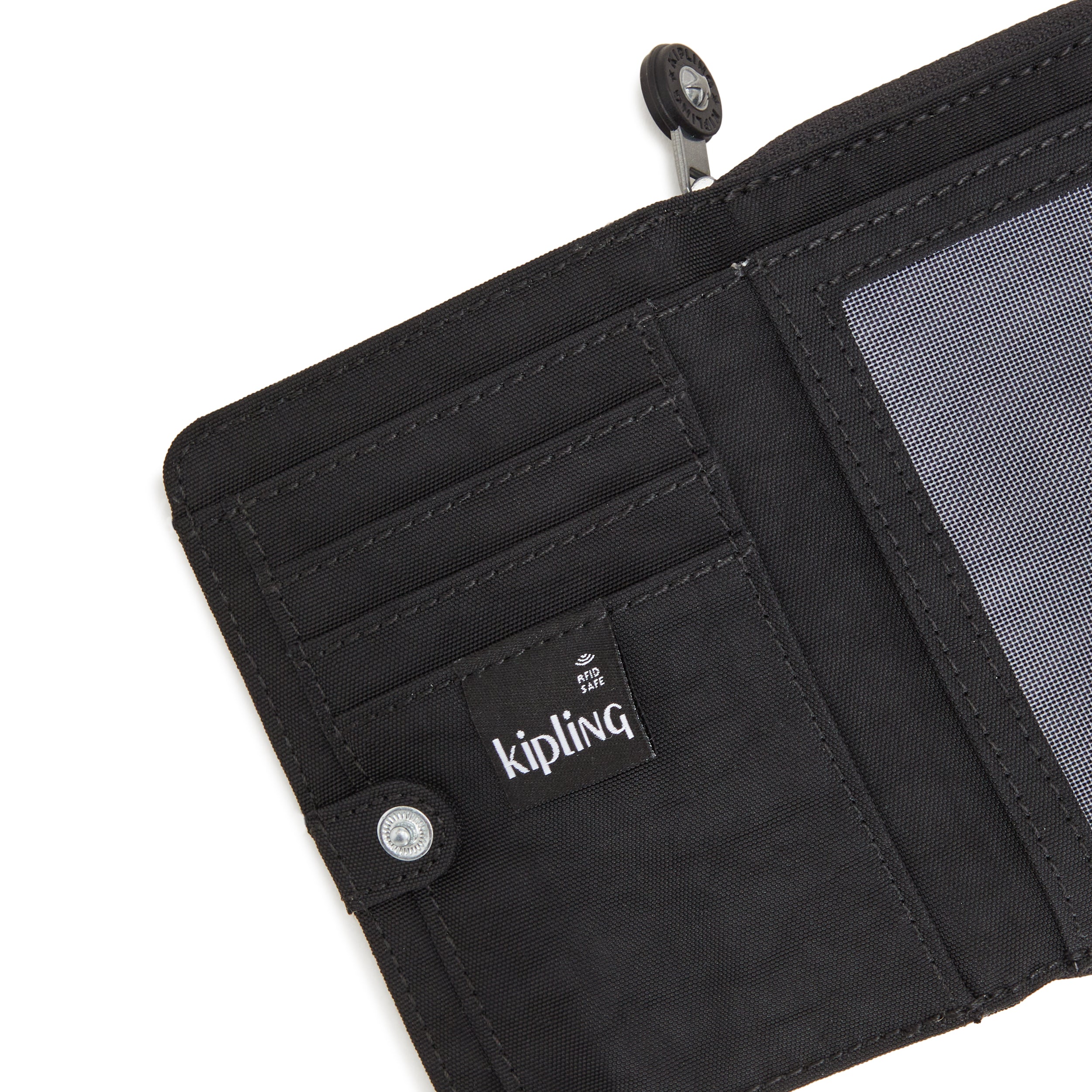 Kipling Money Love Black Noir Medium Wallet C2I3738-P39