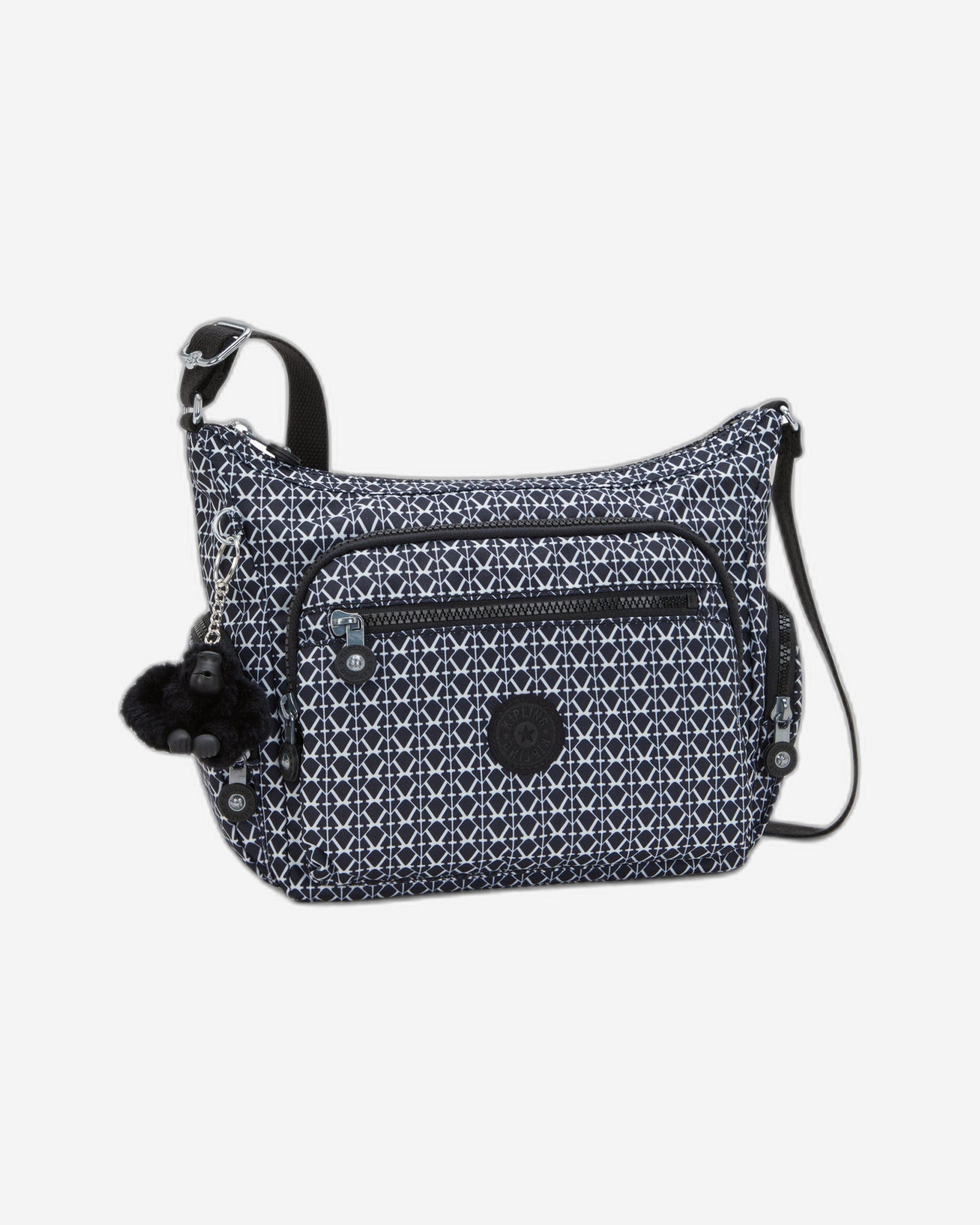 حقيبة كروس بودي متوسطة الحجم بطبعة مميزة من كيبلينج غابي إس I3759-DD2