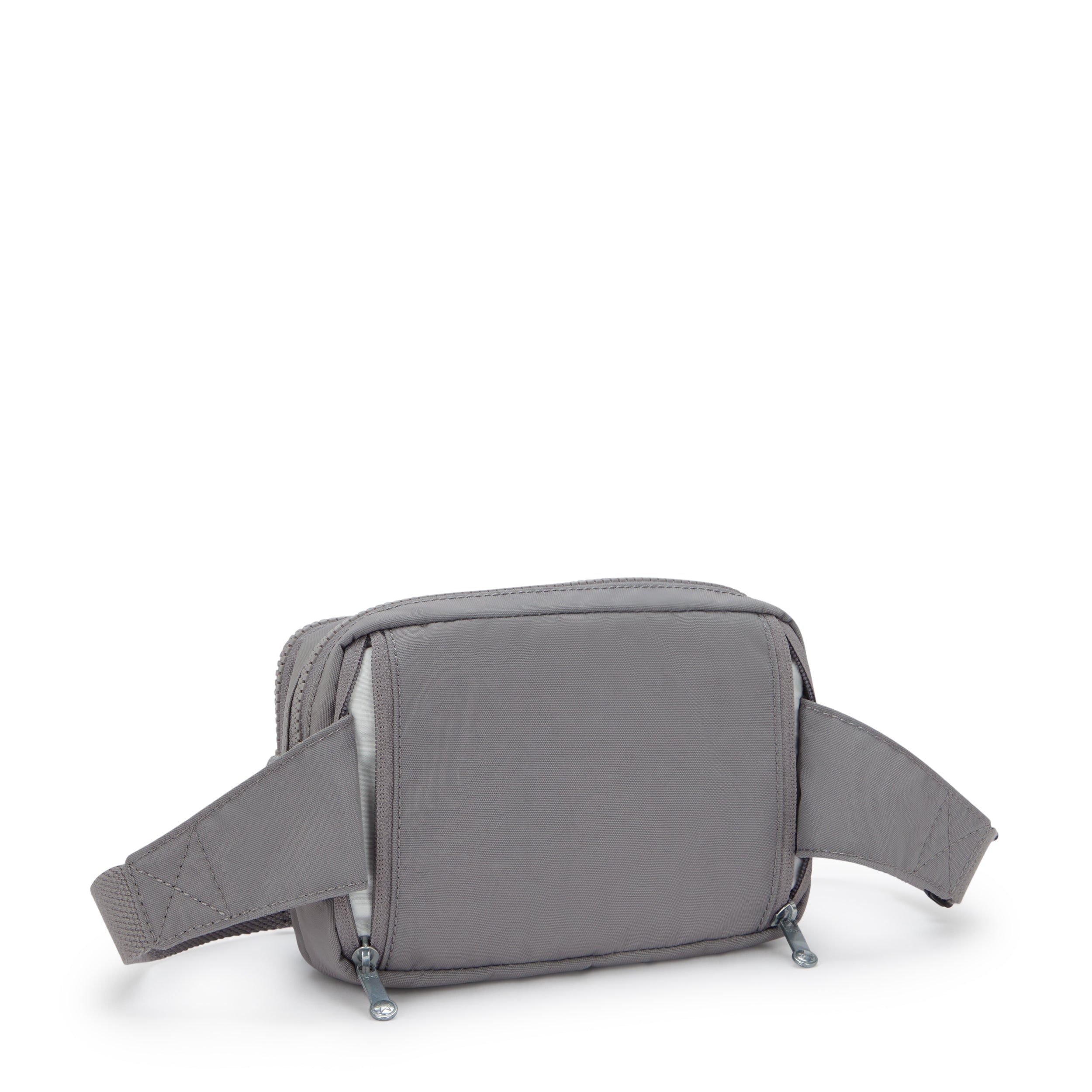 Kipling Abanu Multi Inviting Grey Small crossbody convertible to waistbag (with removable shoulderstrap) I3795-8DH
