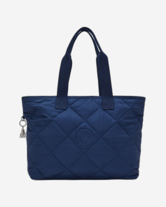 Kipling Colissa Up Airy Blue Quilt Large Tote I3866-93U