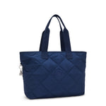 Kipling Colissa Up Airy Blue Quilt Tote Bag I3866-93U