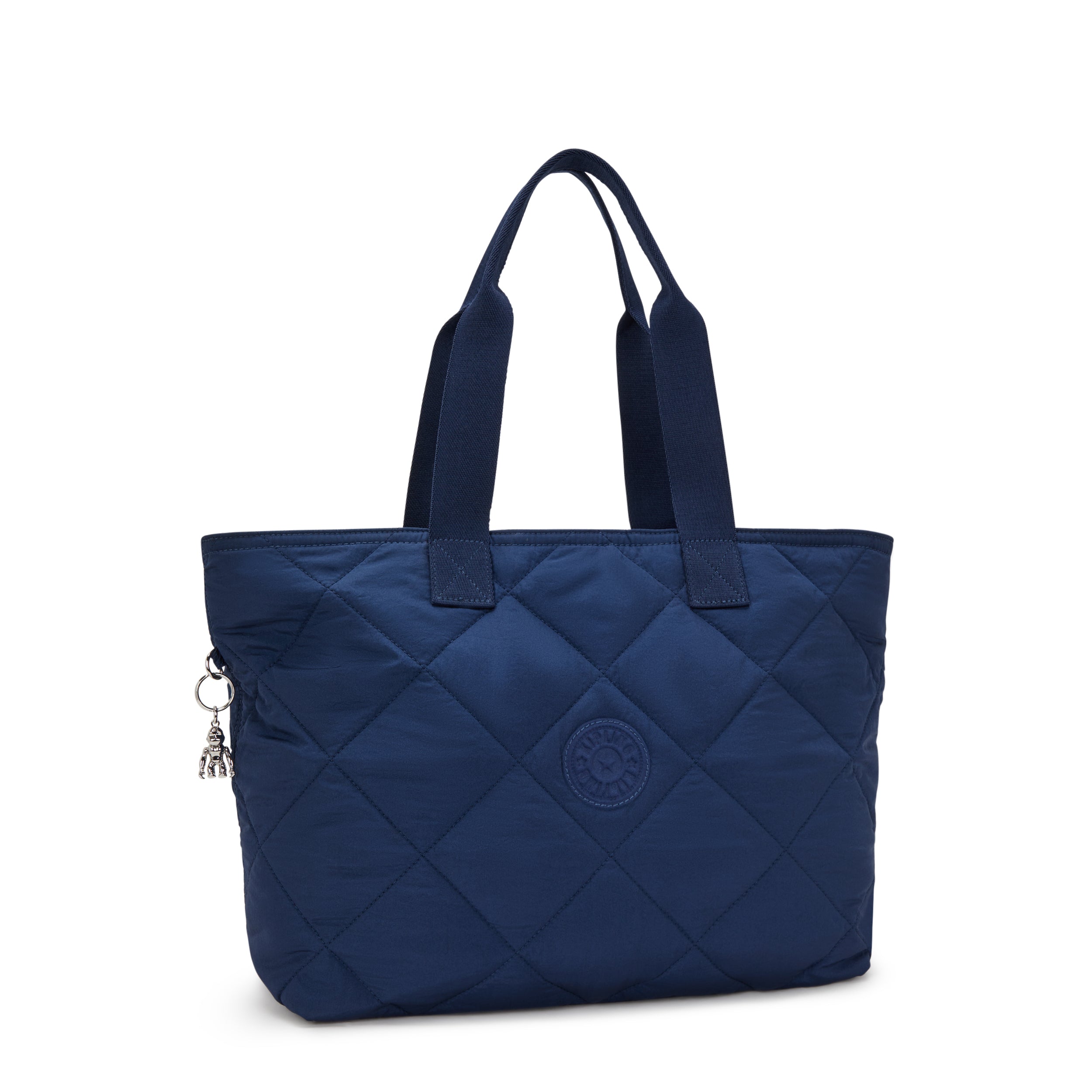 Kipling Colissa Up Airy Blue Quilt Tote Bag I3866-93U