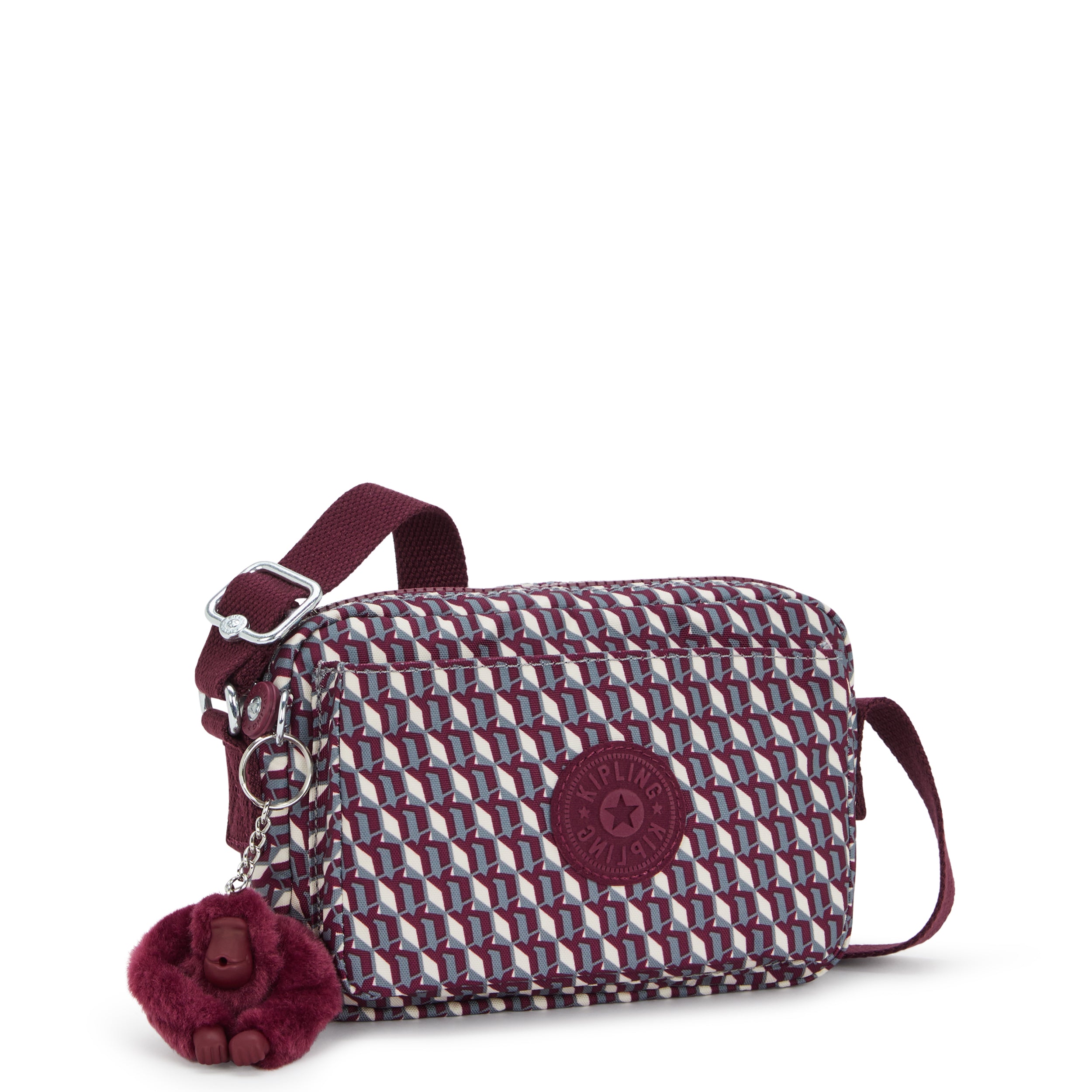 Kipling Abanu 3Dk Wine Small crossbody I3942-1PB