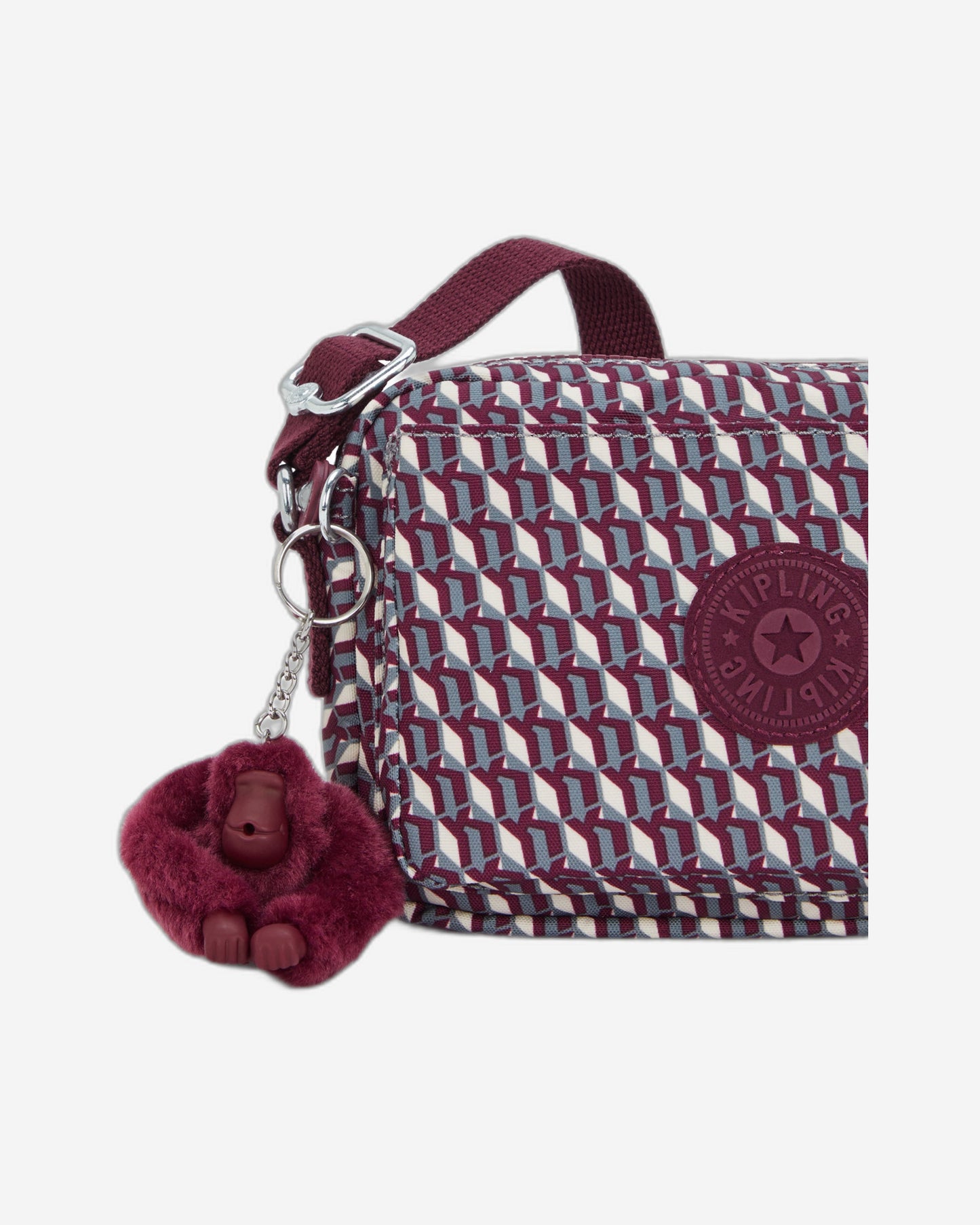 Kipling Abanu 3Dk Wine Small crossbody I3942-1PB