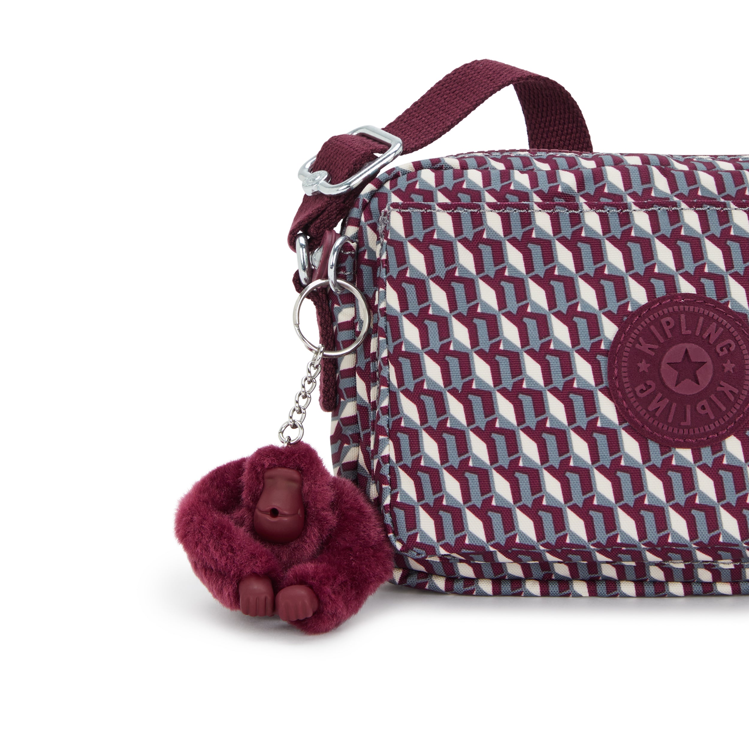 Kipling Abanu 3Dk Wine Small crossbody I3942-1PB