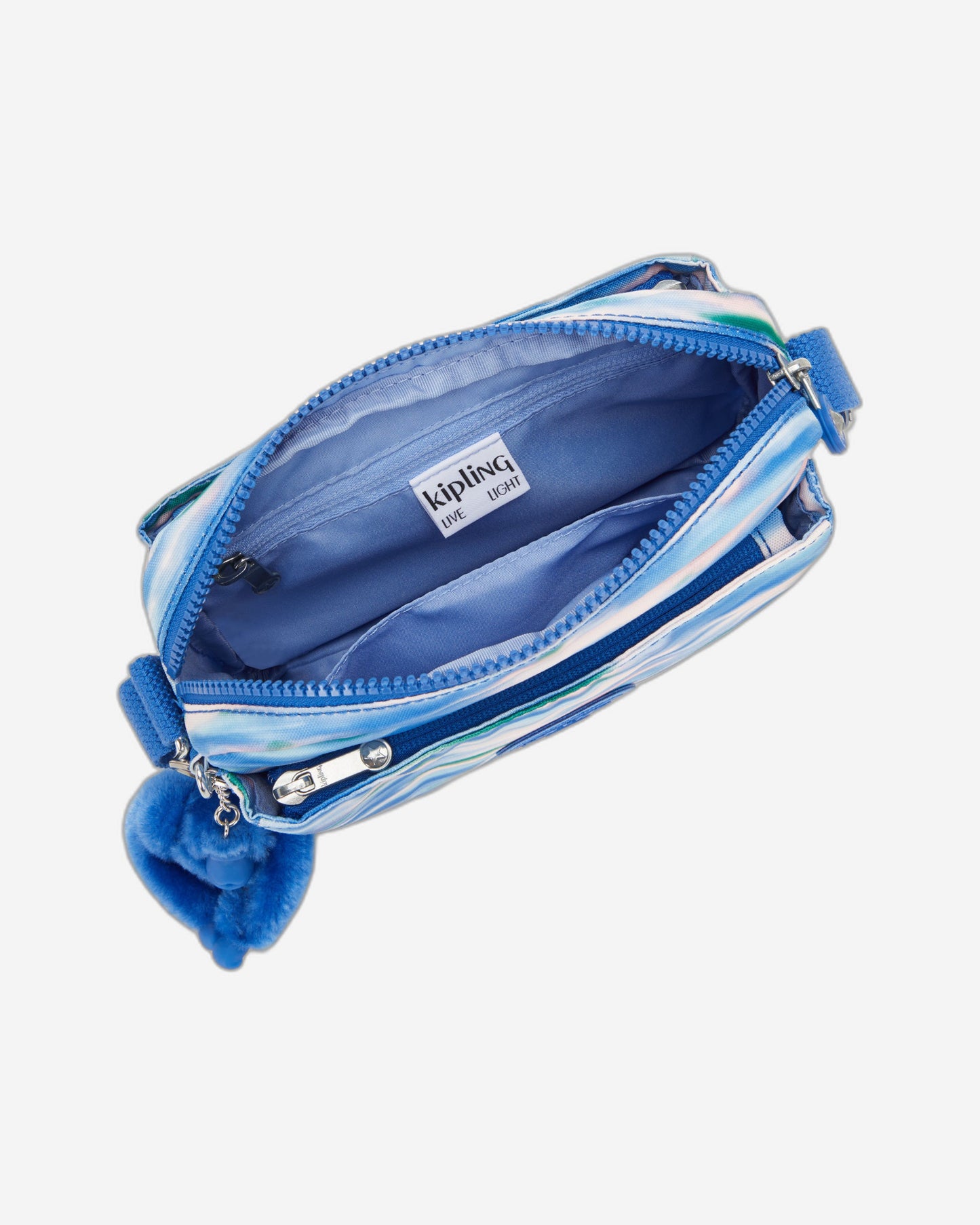 Kipling Abanu Diluted Blue Small Crossbody Bag C2I3942-TX9