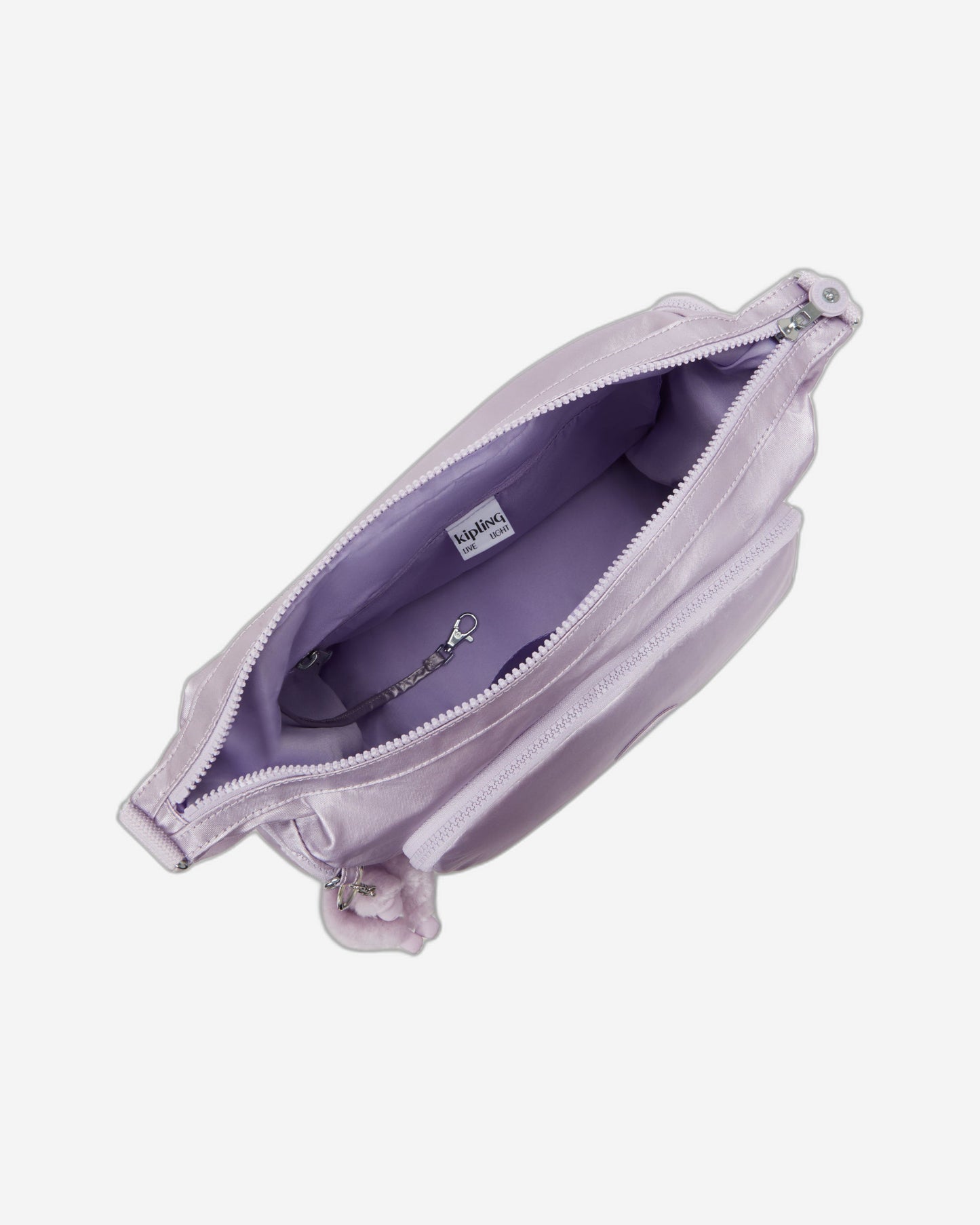 KIPLING Gabb Lilac Moon Met Large crossbody I3945-4HT