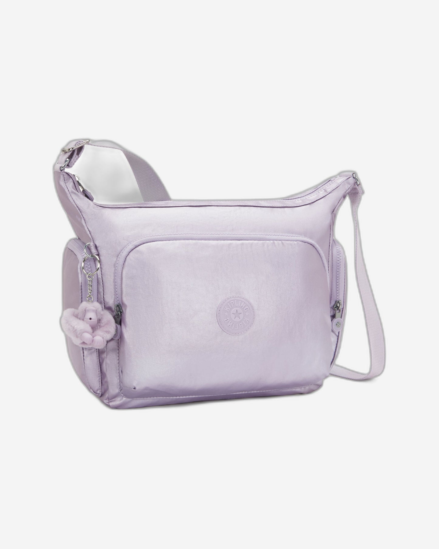KIPLING Gabb Lilac Moon Met Large crossbody I3945-4HT