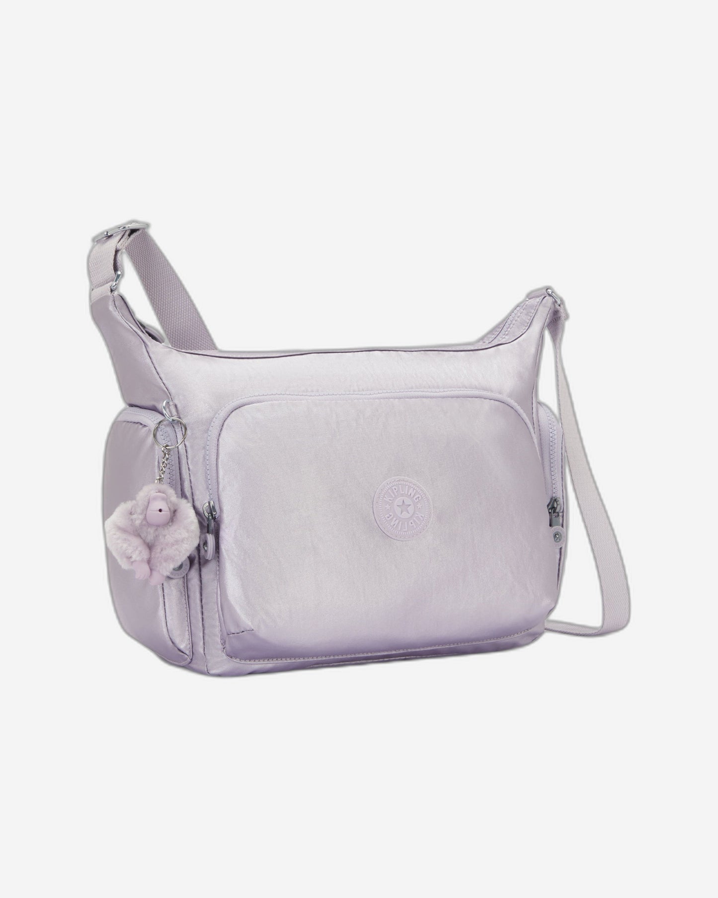 KIPLING Gabb Lilac Moon Met Large crossbody I3945-4HT
