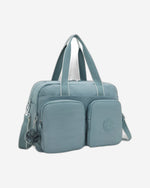 Kipling Defea XL Relaxed Grey Weekender Tote Bag I3958-3NL