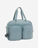 Kipling Defea XL Relaxed Grey Weekender Tote Bag I3958-3NL