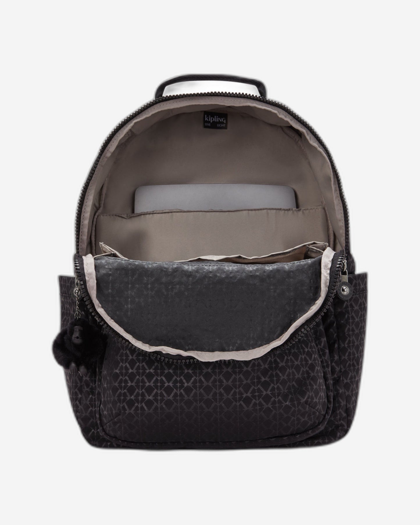 Kipling Seoul Signature Emb Large Backpack C2I4034-K59