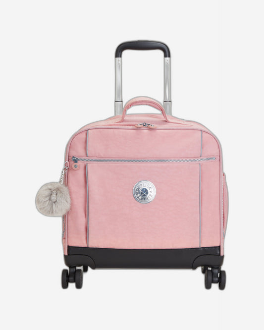 Kipling New Storia Bridal Rose Wheeled Bag I4050-46Y