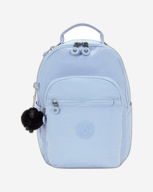 Kipling Seoul S Cloudy Sky Blue Small Backpack  I4082-2DS