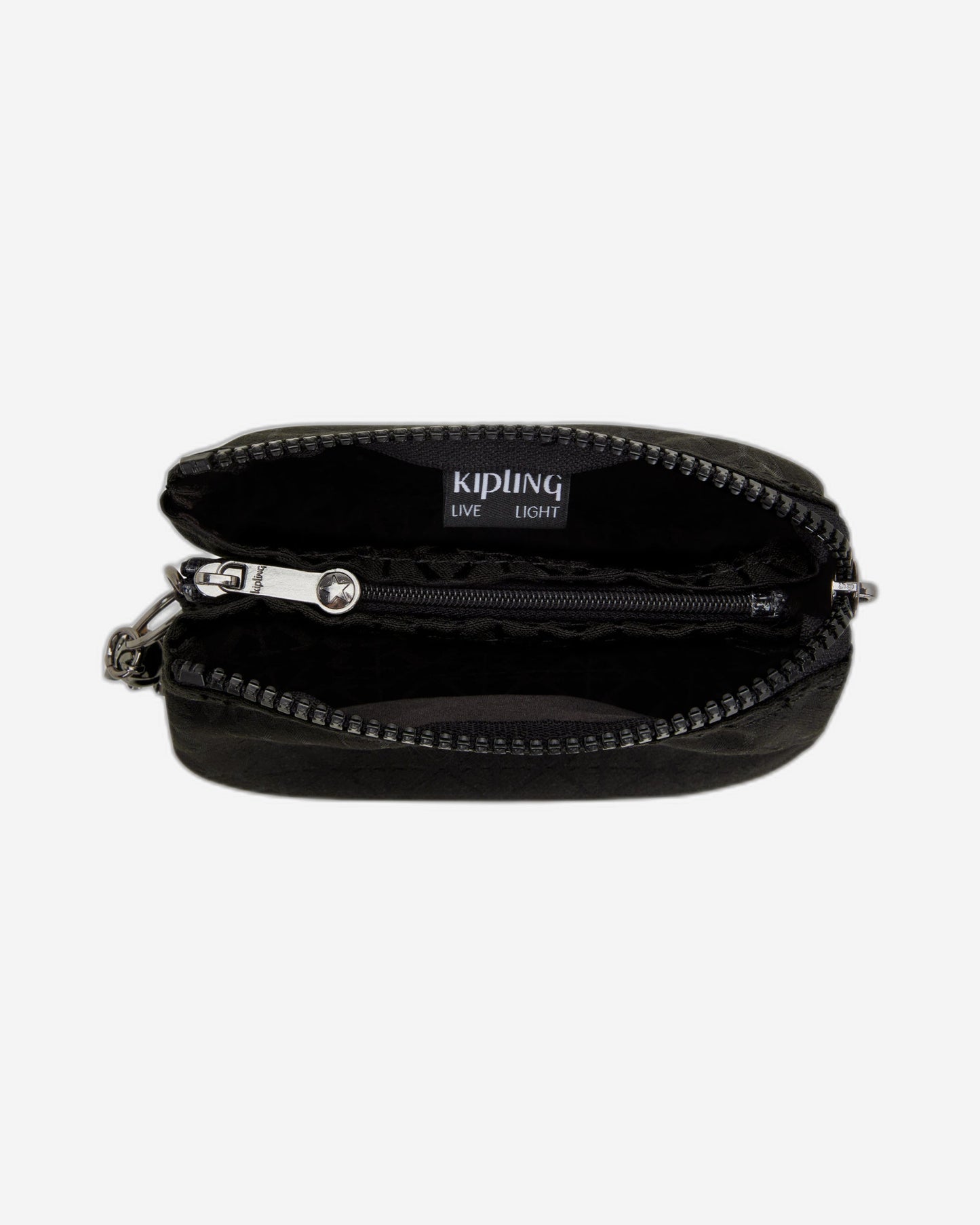 Kipling Creativity S Black Sign Jq Small Purse I4095-Y12
