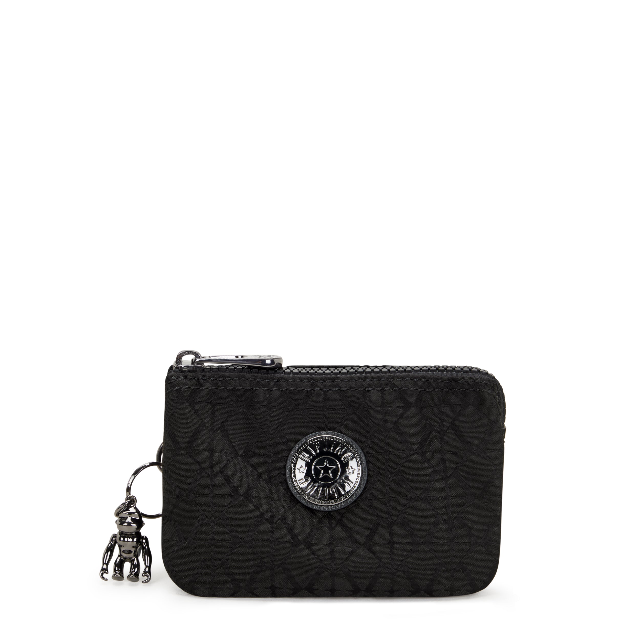 Kipling Creativity S Black Sign Jq Purse I4095-Y12