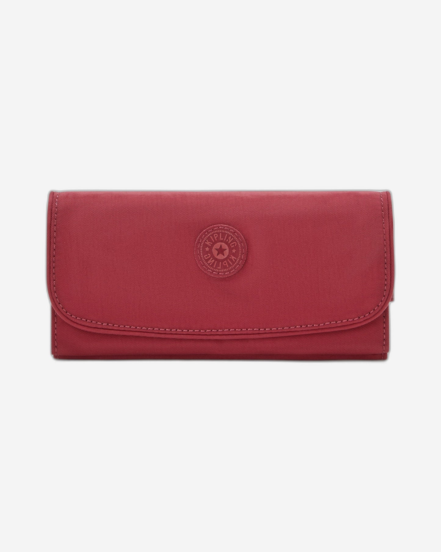 Kipling Money Land Funky Red Large Wallet I4191-4SS