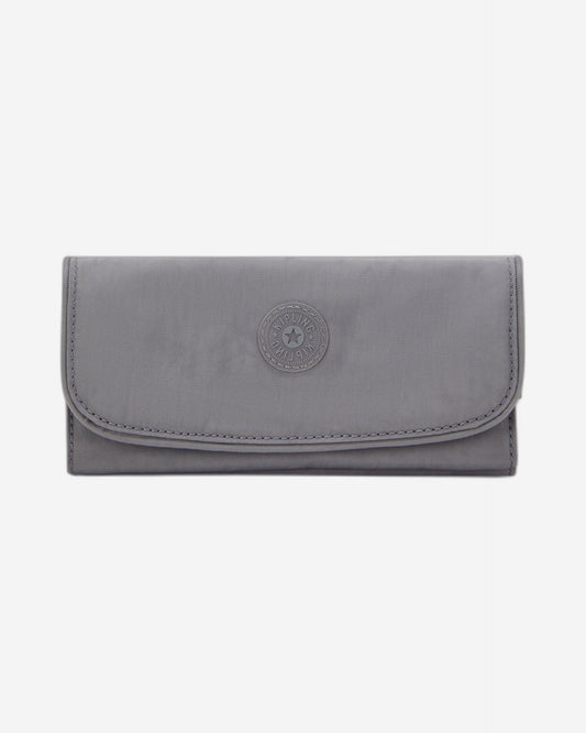 Kipling Money Land Inviting Grey Large wallet I4191-8DH