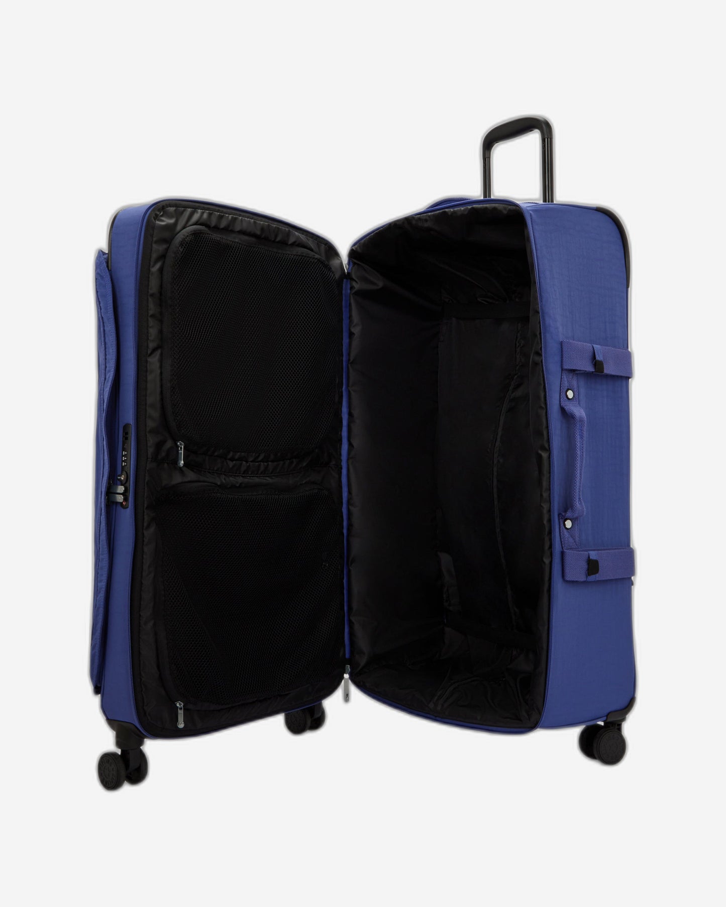 Kipling Spontaneous L Ocean Blue Wheeled Luggage I4193-24U