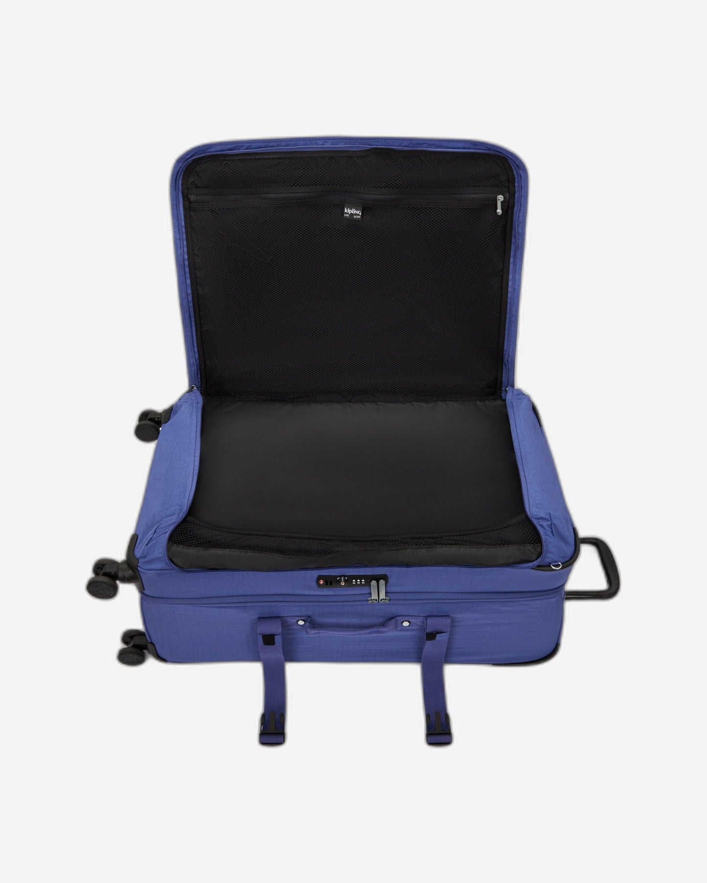 Kipling Spontaneous L Ocean Blue Wheeled Luggage I4193-24U