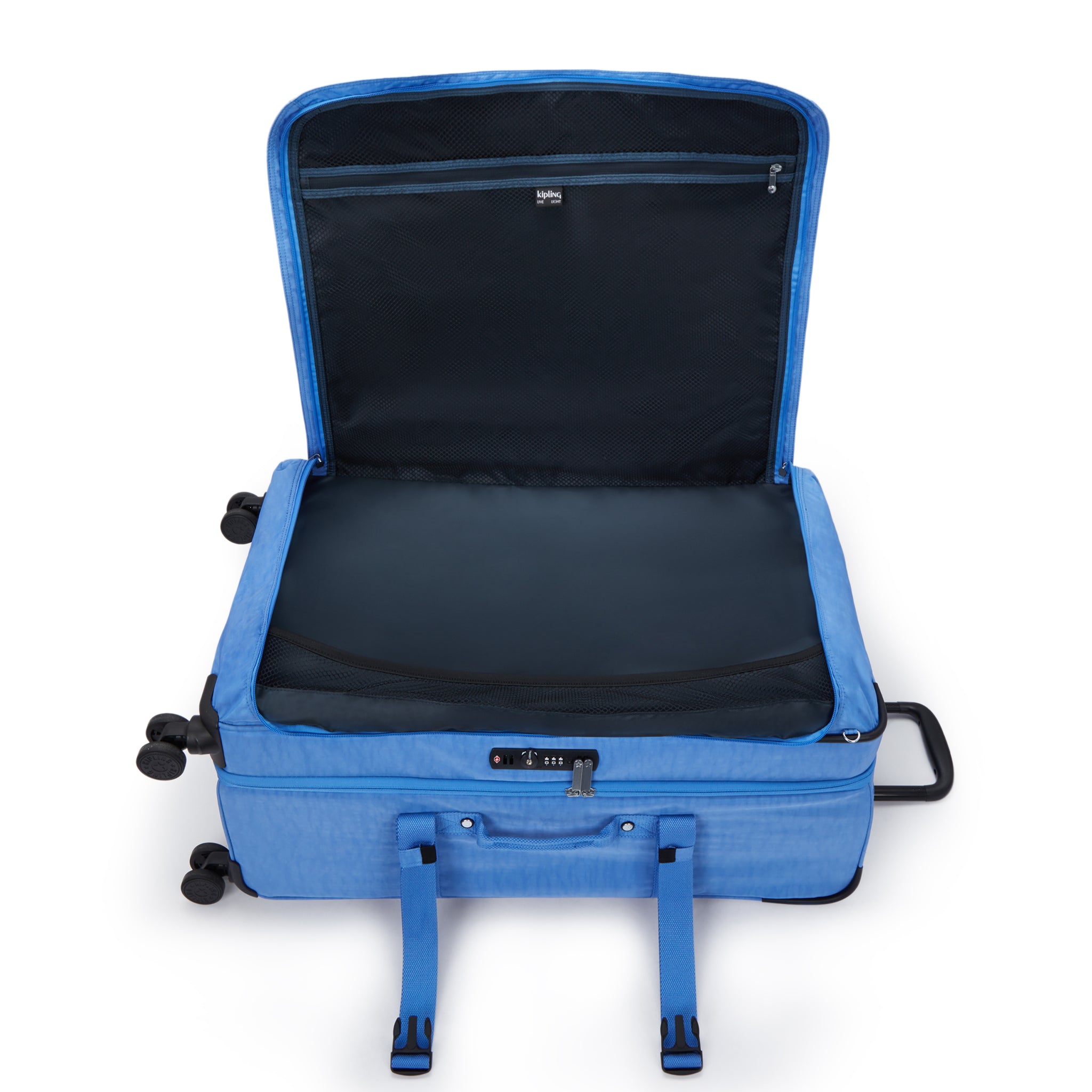 Kipling Spontaneous L Cocktail Blue Wheeled Luggage I4193-87S