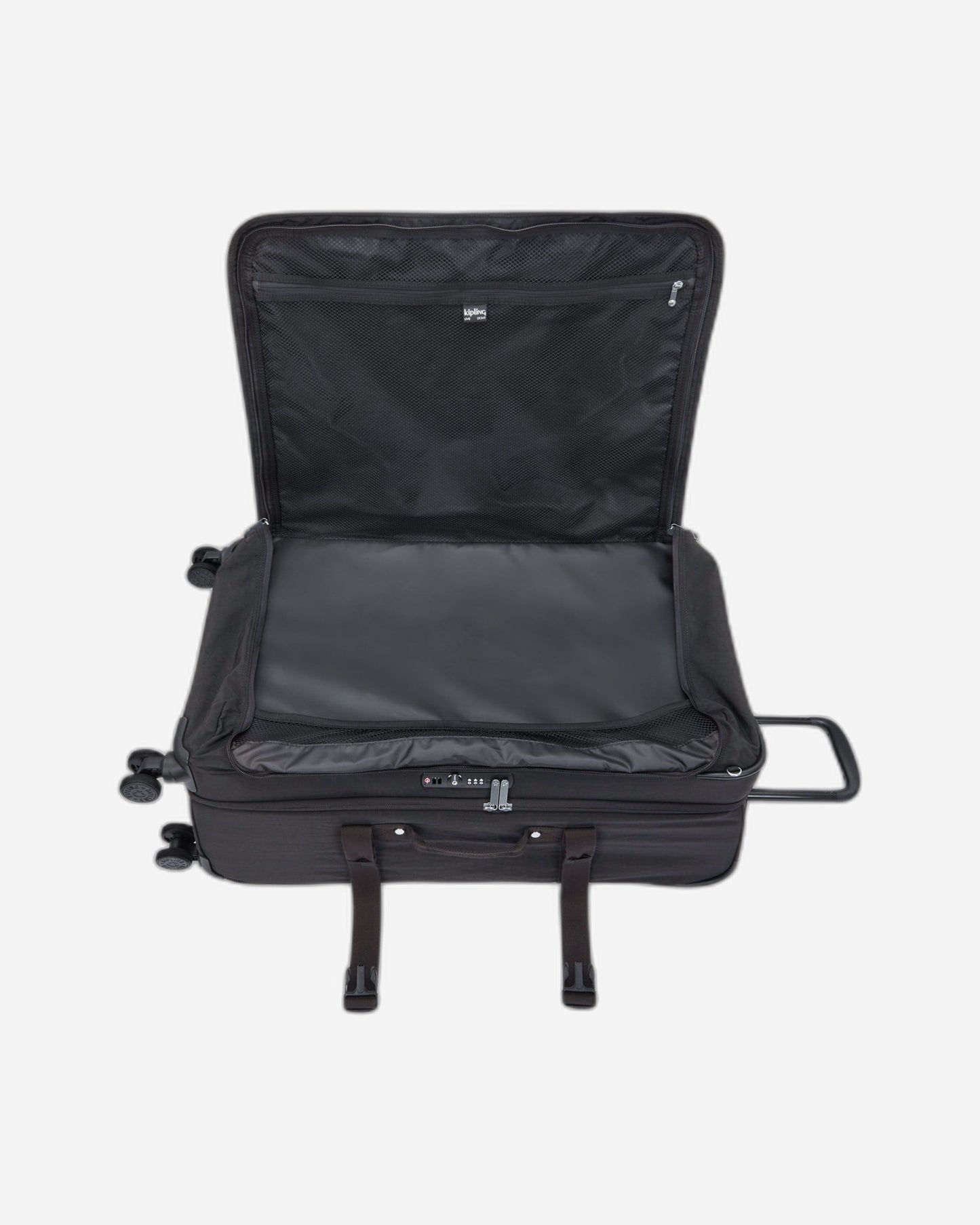 Kipling Spontaneous L Black Noir Large Wheeled Luggage C2I4193-P39