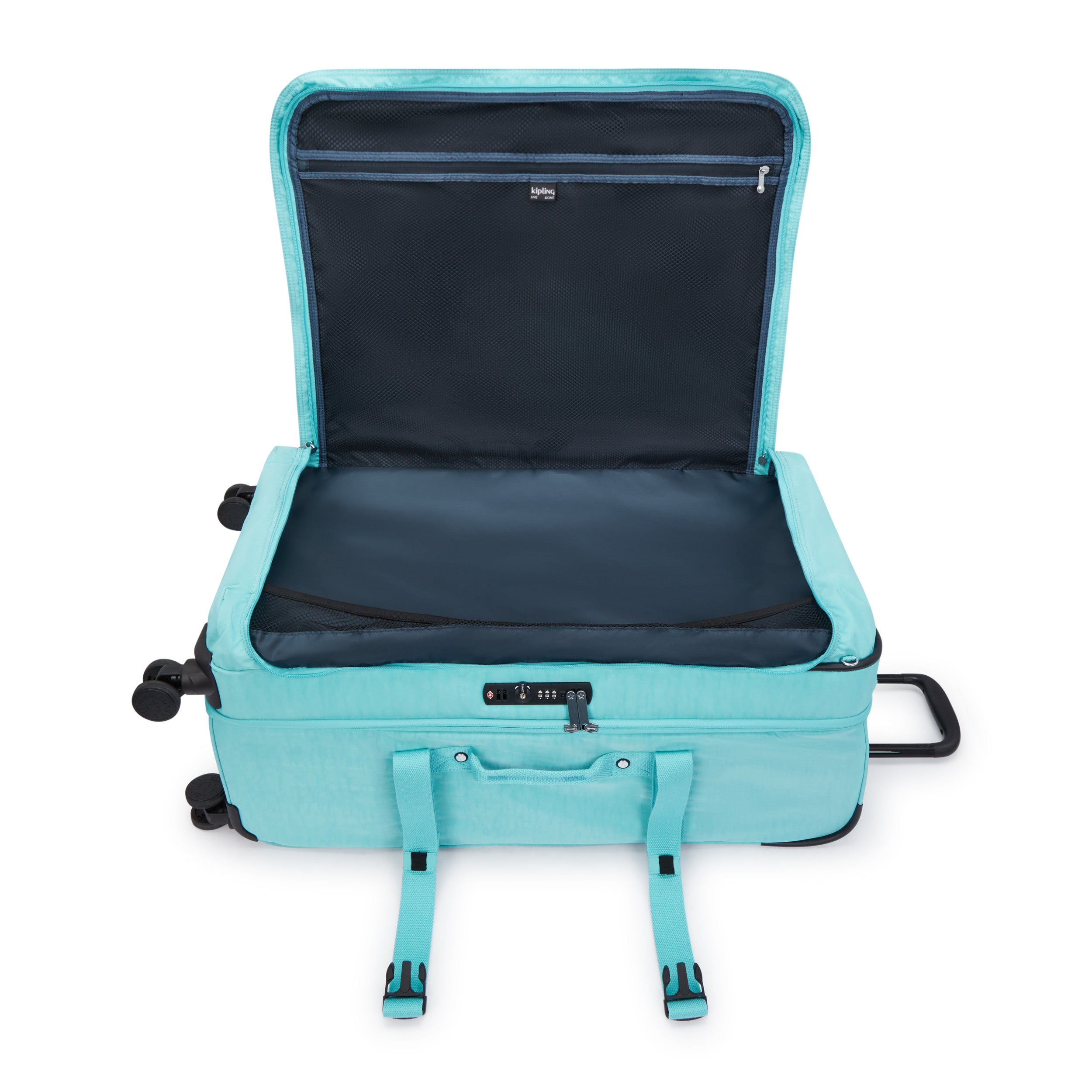 Kipling Spontaneous L Deepest Aqua Large Wheeled Luggage C2I4193-T6E